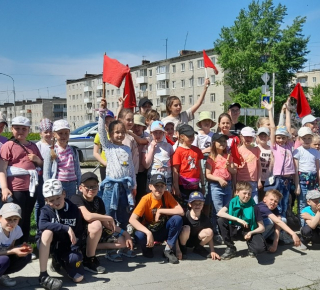 Акция «ПДД на асфальте» прошла в Верхней Туре